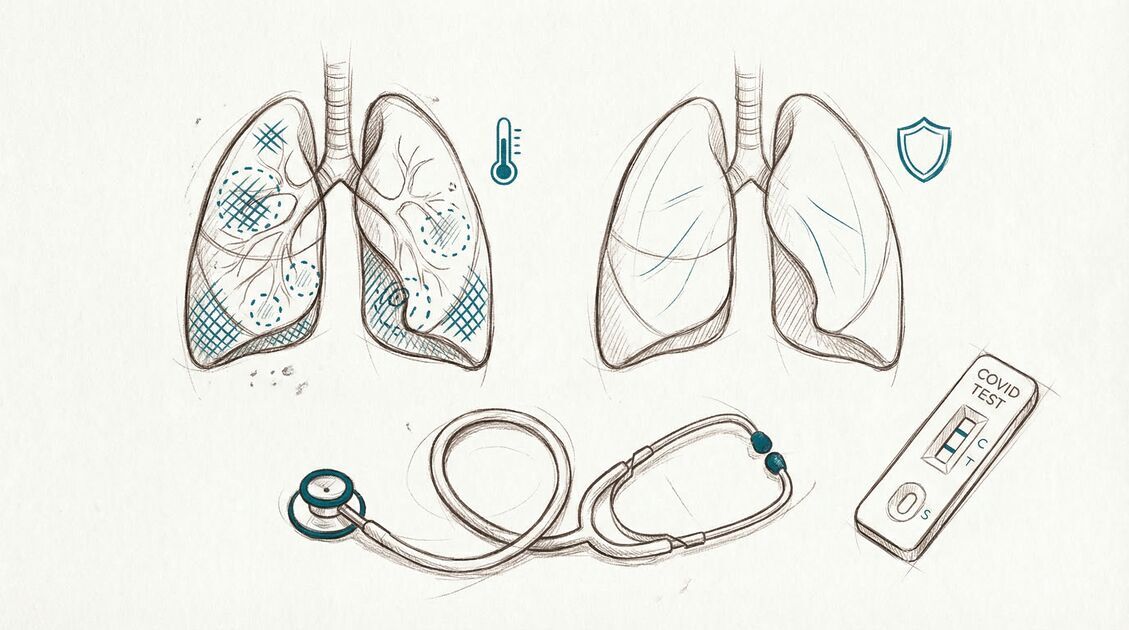 Bronchitis vs COVID-19