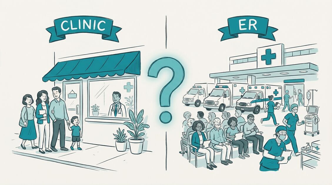 Urgent Care vs ER