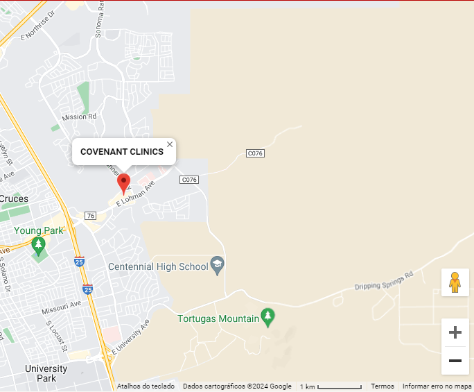Covenant Clinic location map